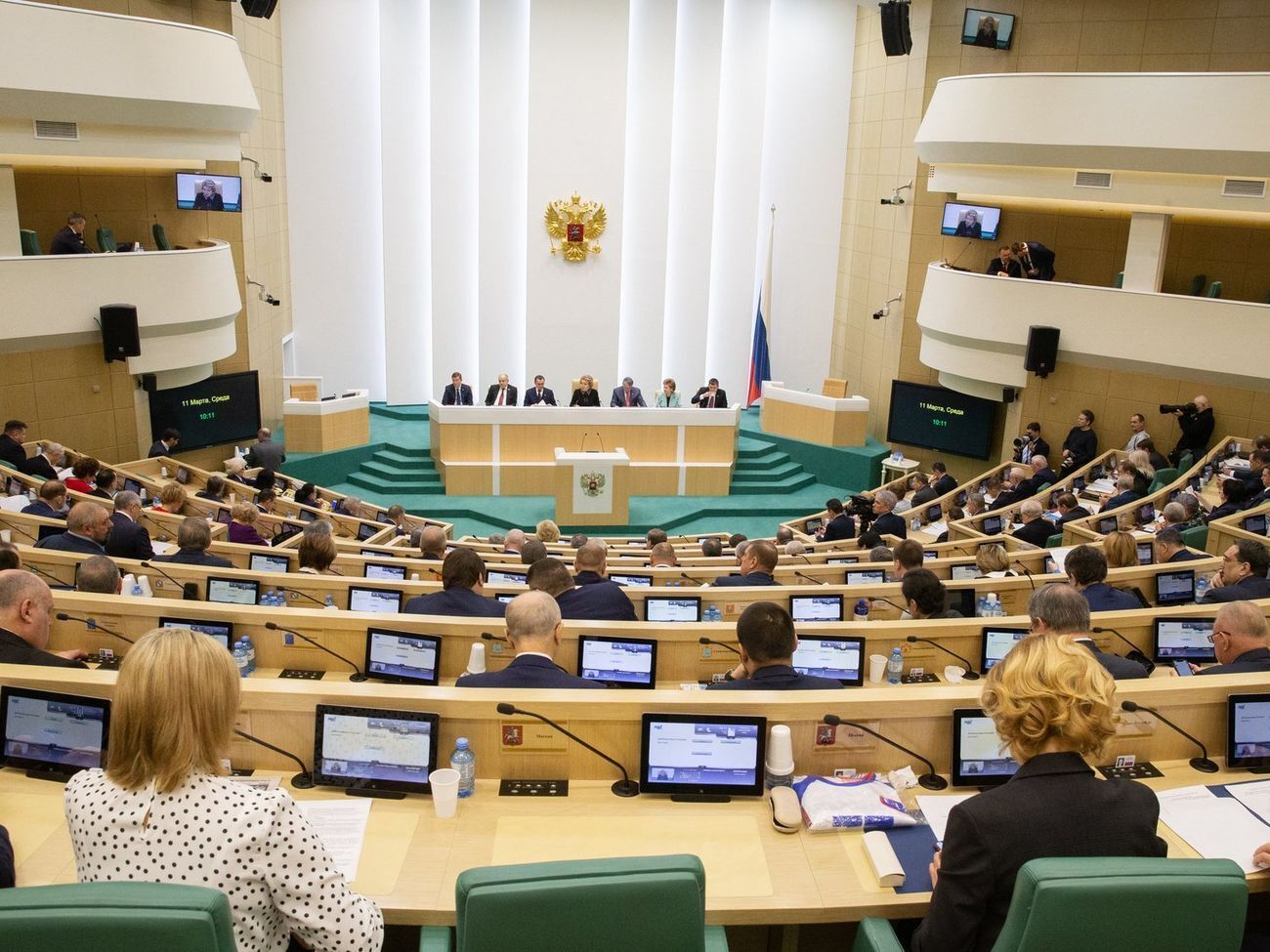 Рада Федерації схвалила закон на засіданні 11 березня