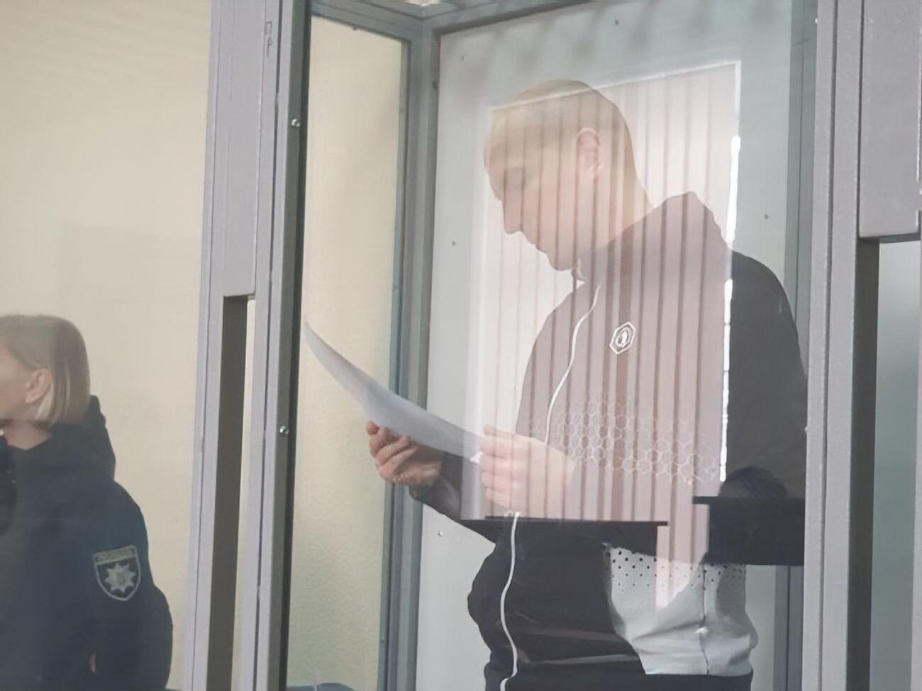 Мысливый (на фото) арестован на 60 дней