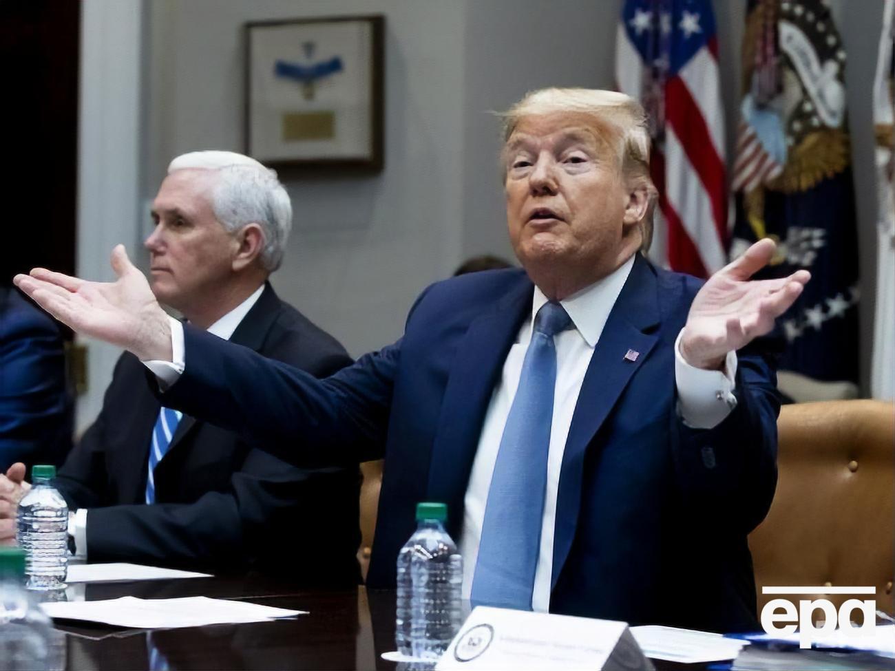 Трамп раніше казав, що не пам'ятає, чи спілкувався із хворим