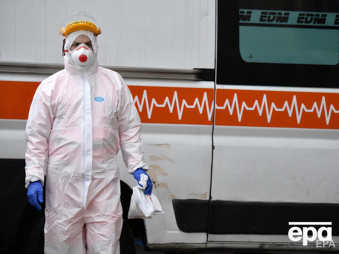 Италия занимает первое место в мире по темпам распространения коронавируса