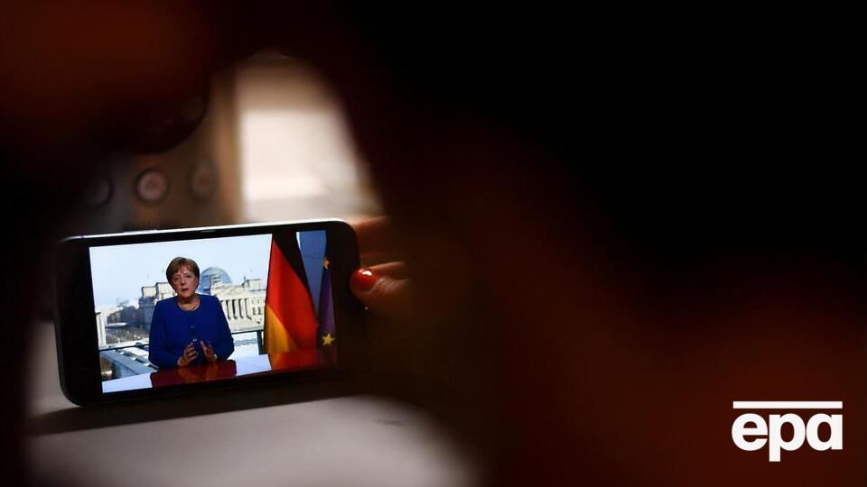 Меркель записала телезвернення до нації стосовно коронавірусу
