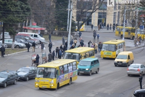 Общественный транспорт в Луцке остановился сегодня