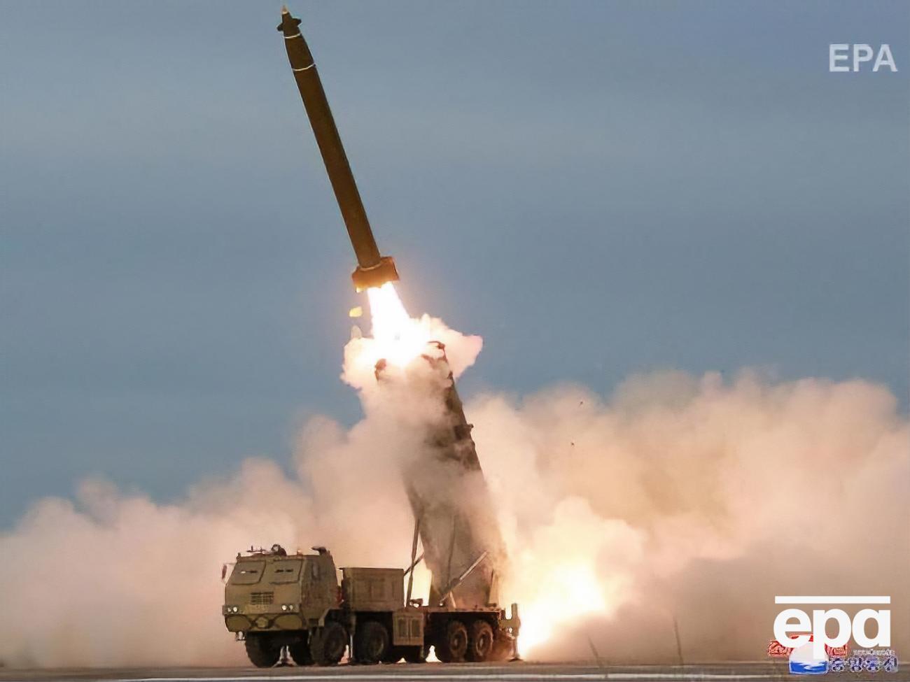 Тип запущенных ракет пока не определен