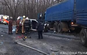 Авария произошла на трассе Чугуев – Меловое