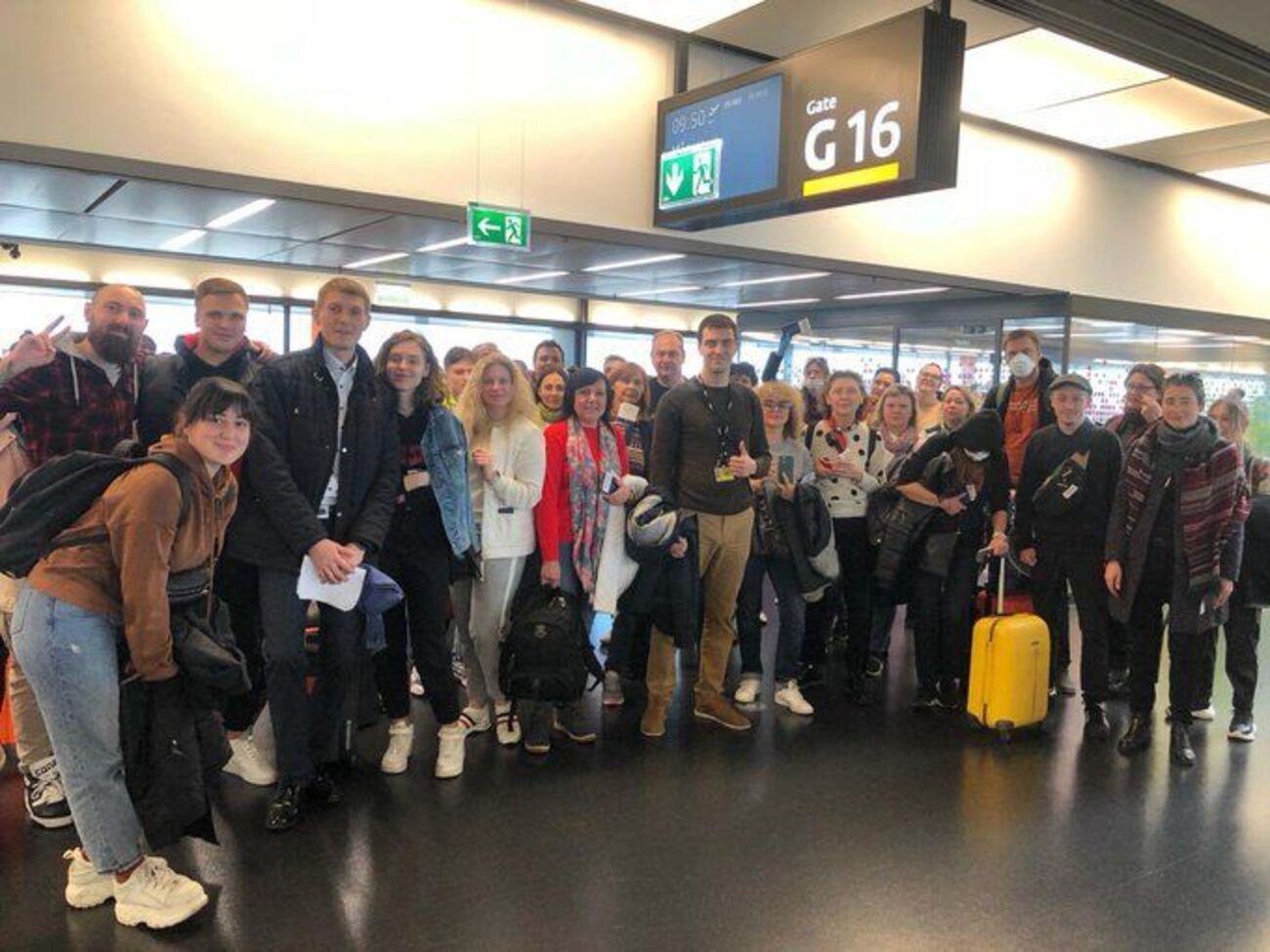 Граждане Украины вернулись из Австрии