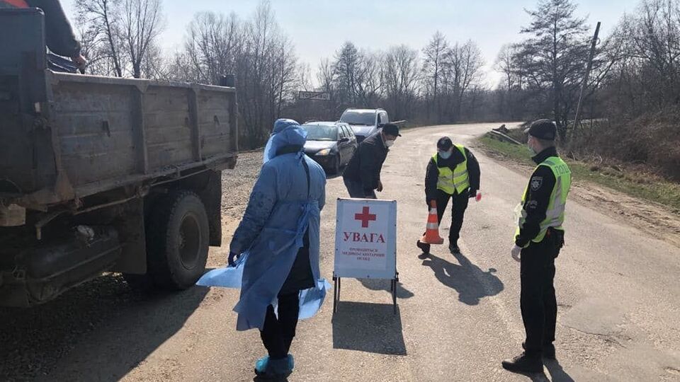 В некоторых селах введен особый режим въезда и выезда