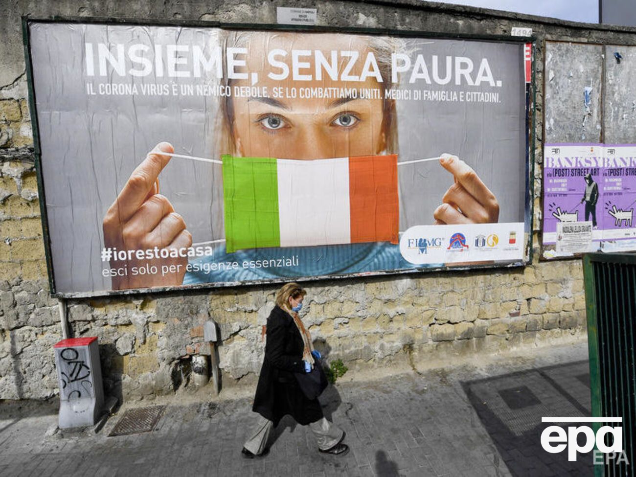 Италия занимает первое место в мире по темпам распространения коронавируса