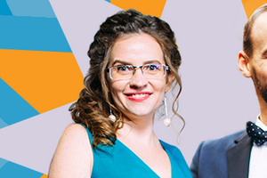 Гладких (ліворуч) і Жук вийшли у фінал престижного конкурсу для вчителів