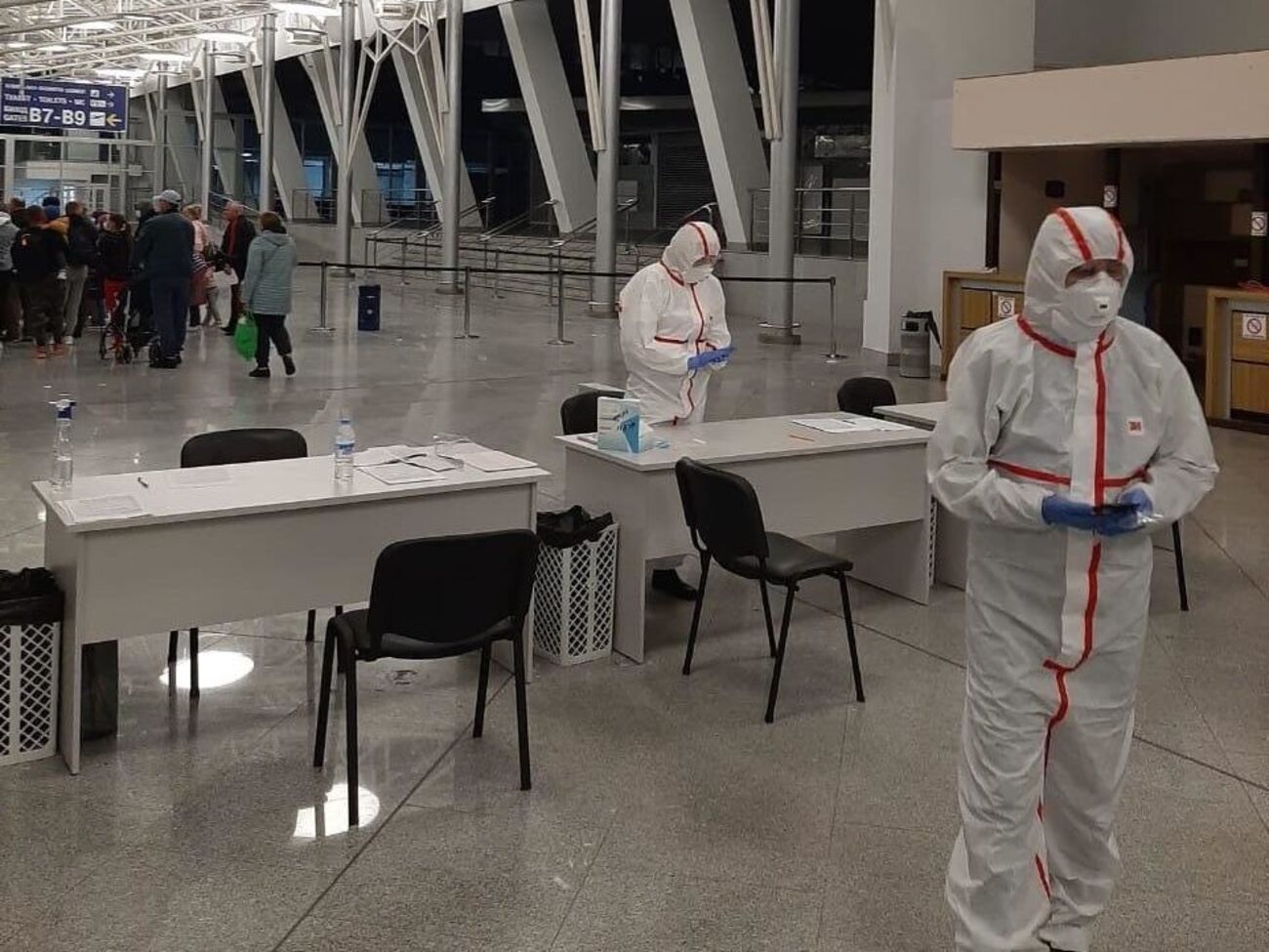 Все эвакуированные проходят экспресс-тесты на COVID-19