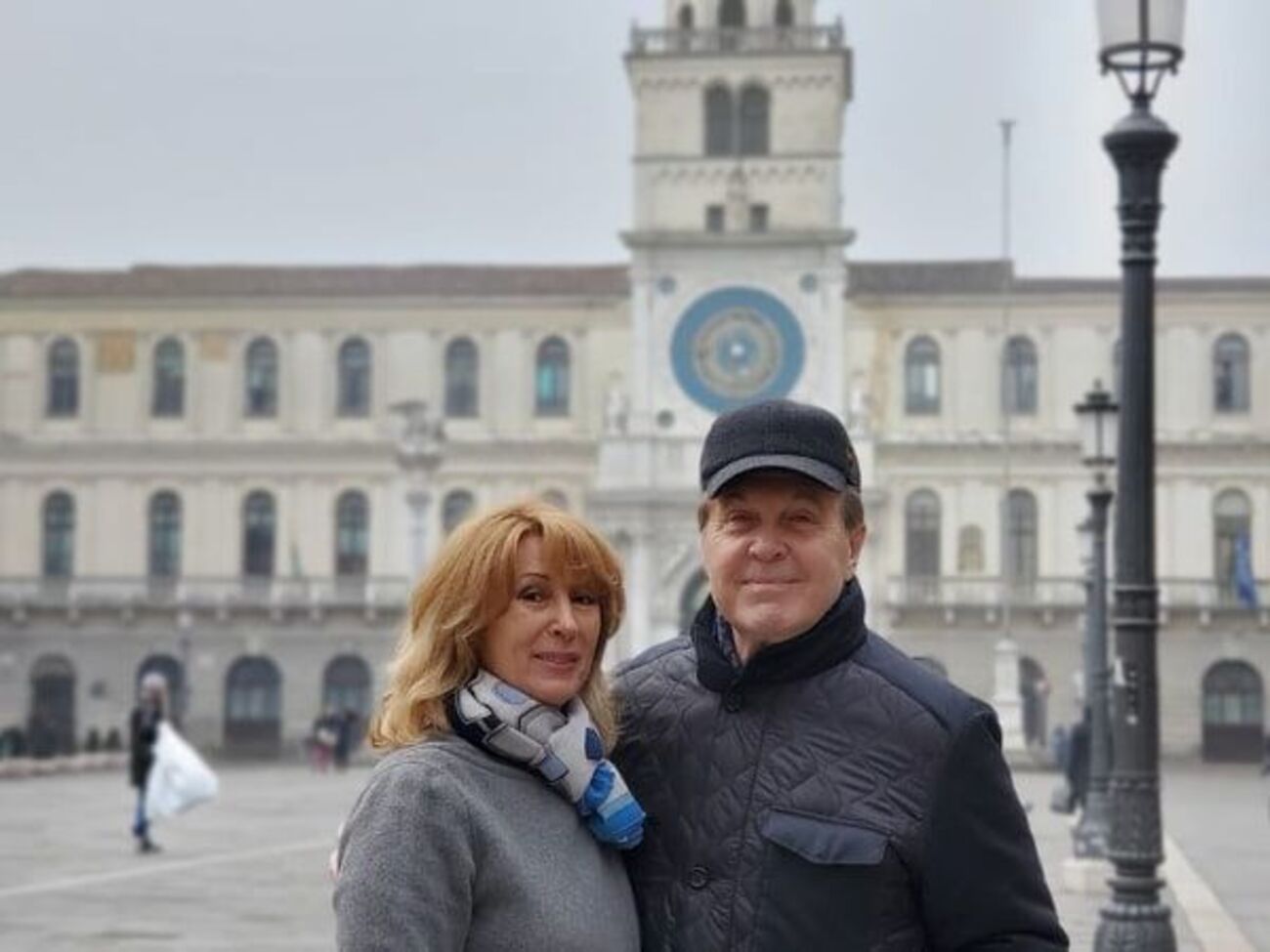 У лютому Лещенко з дружиною відвідав Італію