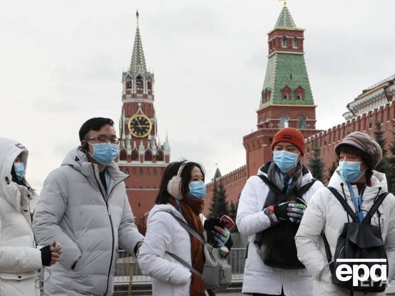 У Росії коронавірусом заразилося приблизно 500 осіб