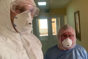 Кличко сегодня посетил Александровскую клиническую больницу