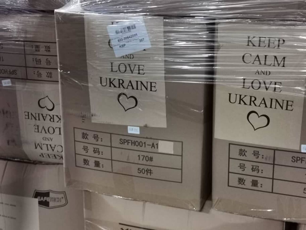 В Україну з Китаю прибули засоби захисту