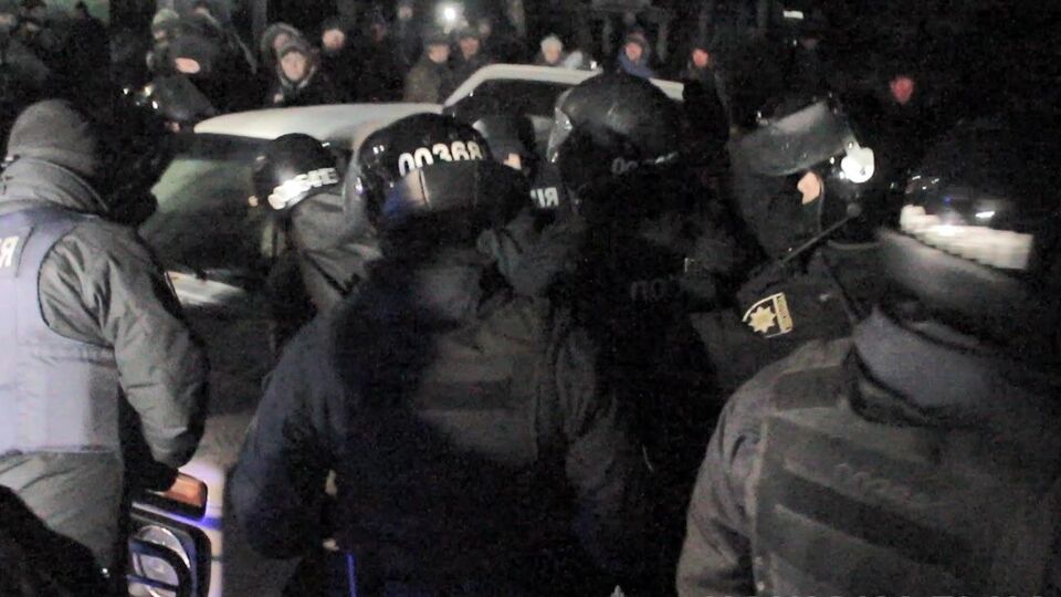 20 лютого в Нових Санжарах сталися заворушення