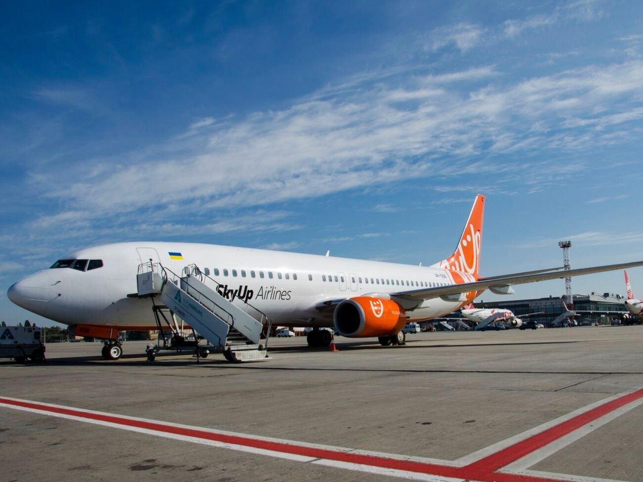 Туристов привезла в Украину&nbsp;авиакомпания&nbsp;SkyUp