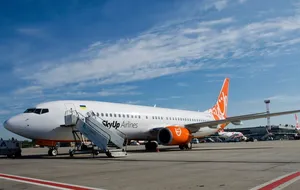 Туристов привезла в Украину авиакомпания SkyUp