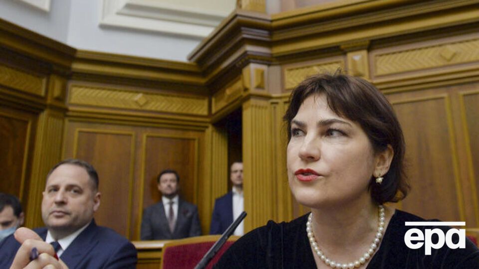Рябошапка розповів, хто лобіював призначення Венедіктової (на фото)
