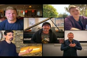 Музиканти дали онлайн-концерт