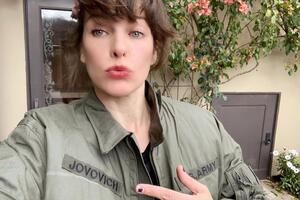 Йовович: Мій дивовижний чоловік, моє життя, моя любов, великий і могутній тато!