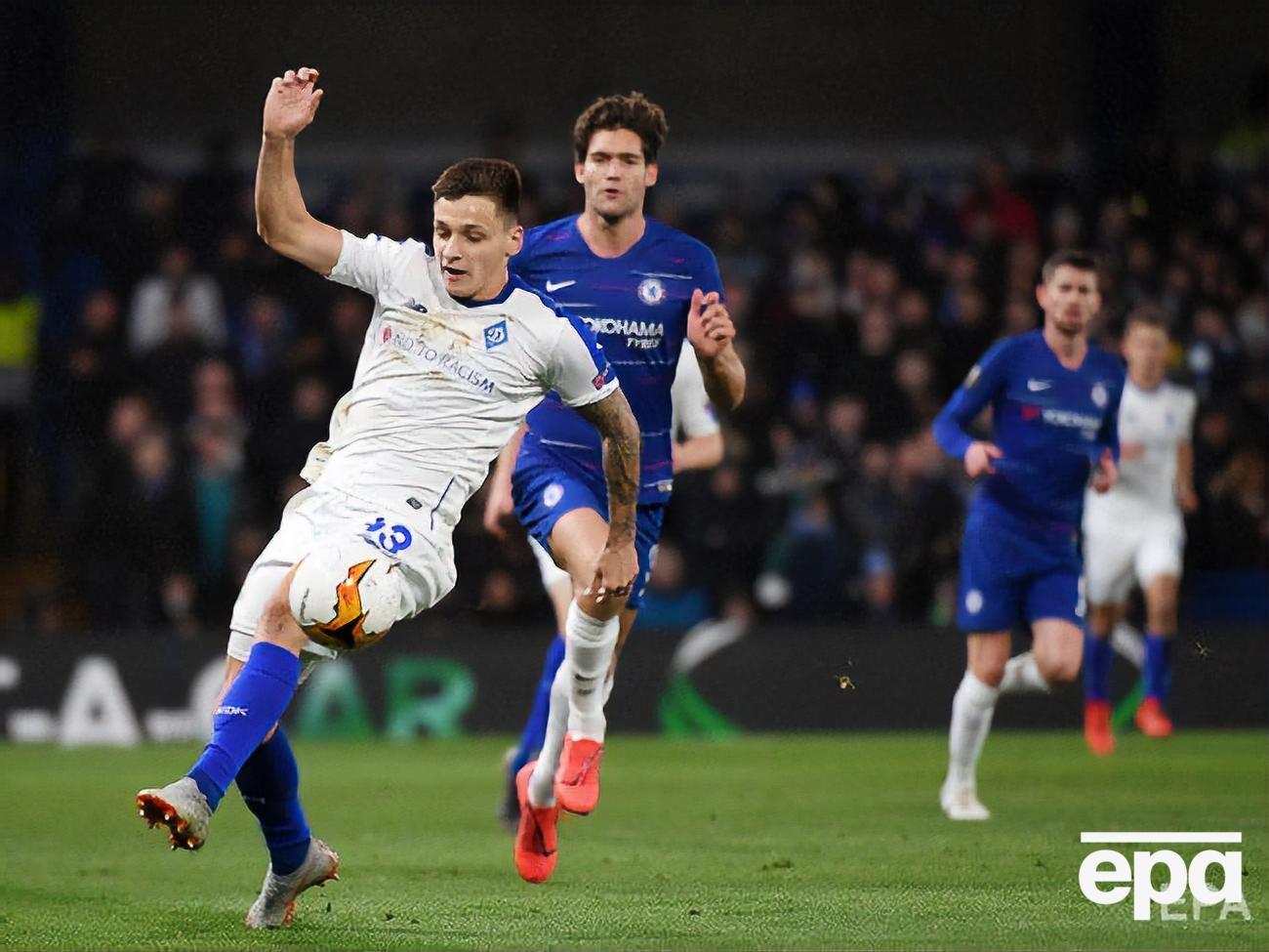 Русин (ліворуч) дебютував за "Динамо" у 2017 році