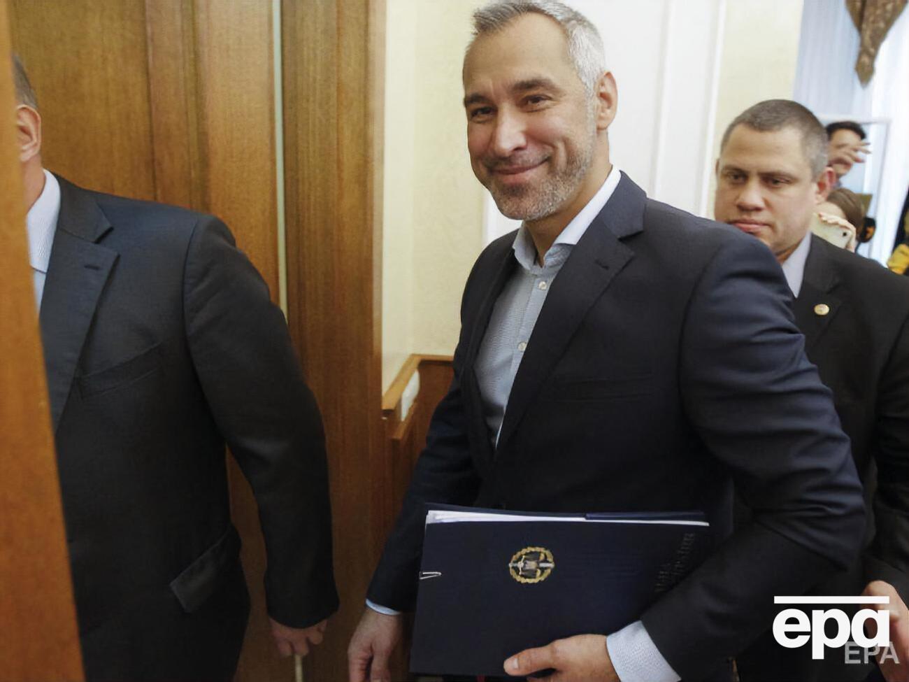 Рябошапка виступив із доповіддю в Раді
