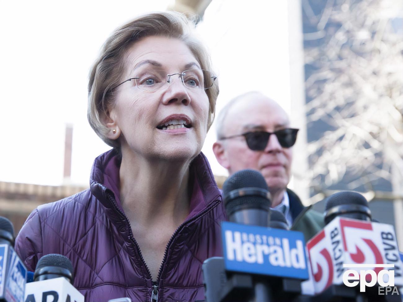 Уоррен не сказала, за кого призовет голосовать своих сторонников