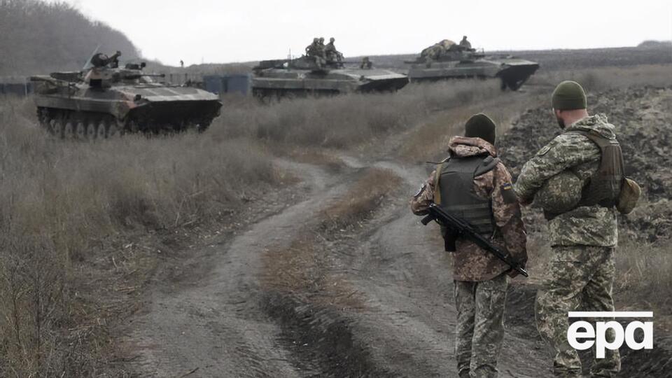 БМП підірвалася на невідомому вибуховому пристрої в районі Кримського
