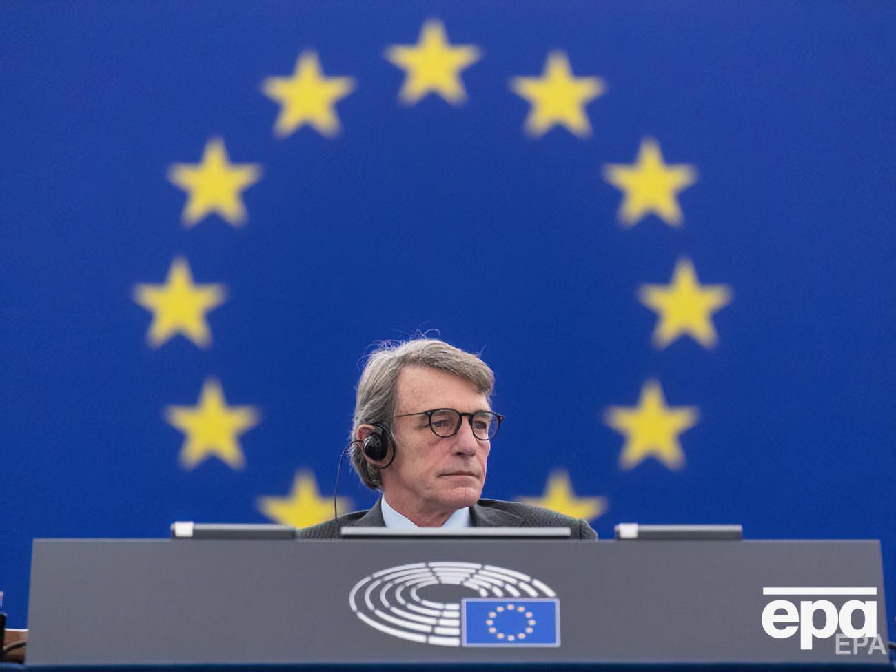 Сассолі переніс сесію Європарламенту у Брюссель