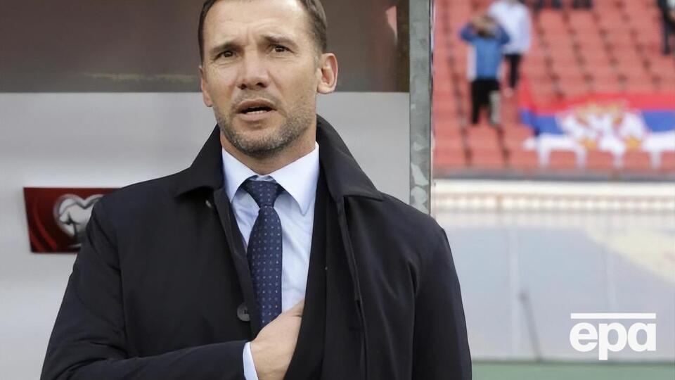 Шевченко возглавил сборную Украины в 2016 году