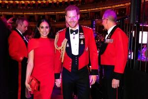 7 марта герцог и герцогиня Сассекские посетили фестиваль музыкальных оркестров