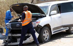 Унаслідок вибуху пошкоджено кілька автомобілів