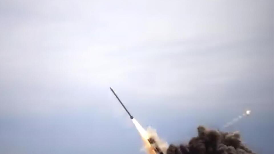 Испытания ракет реактивной системы залпового огня "Ольха-М" прошли в конце марта