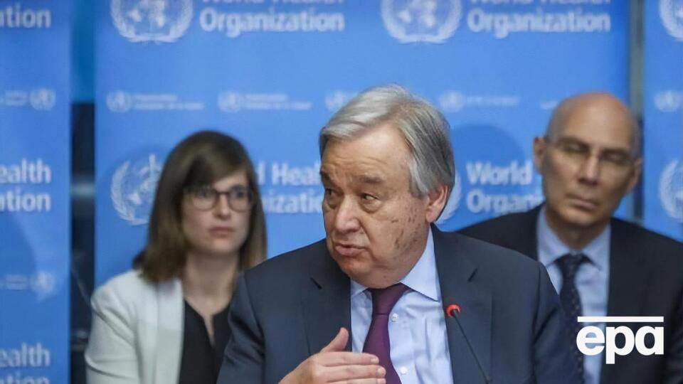 Гутерріш закликав до негайної реакції у сфері охорони здоров'я для придушення передавання вірусу та припинення пандемії
