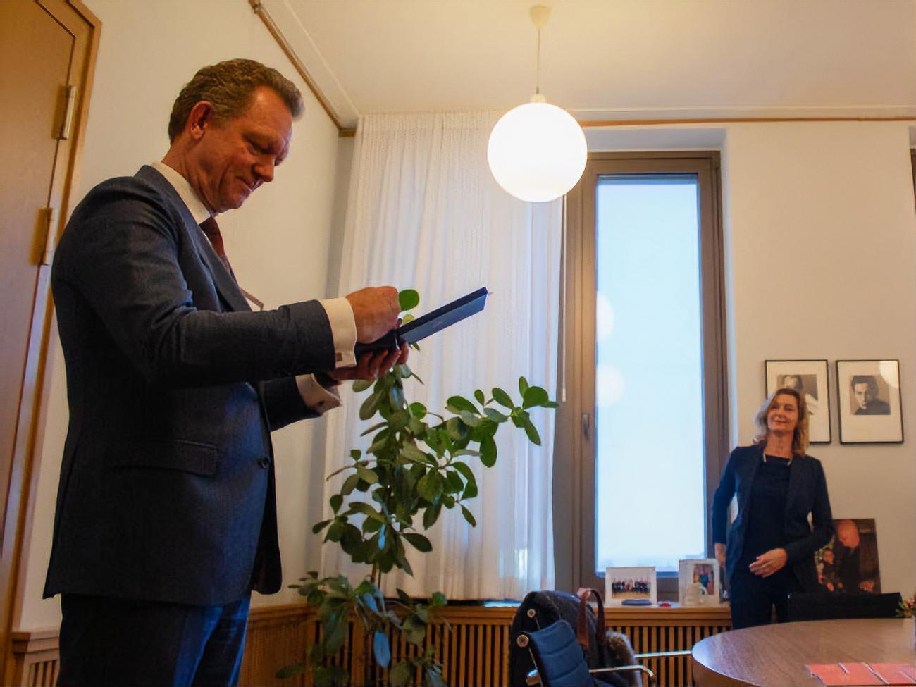 Вестербеке стал командором ордена Оранье-Нассау