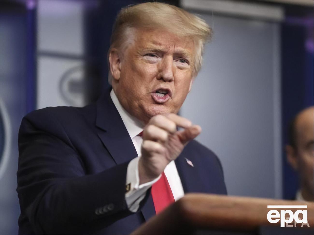 Трамп відкинув інформацію телеканала