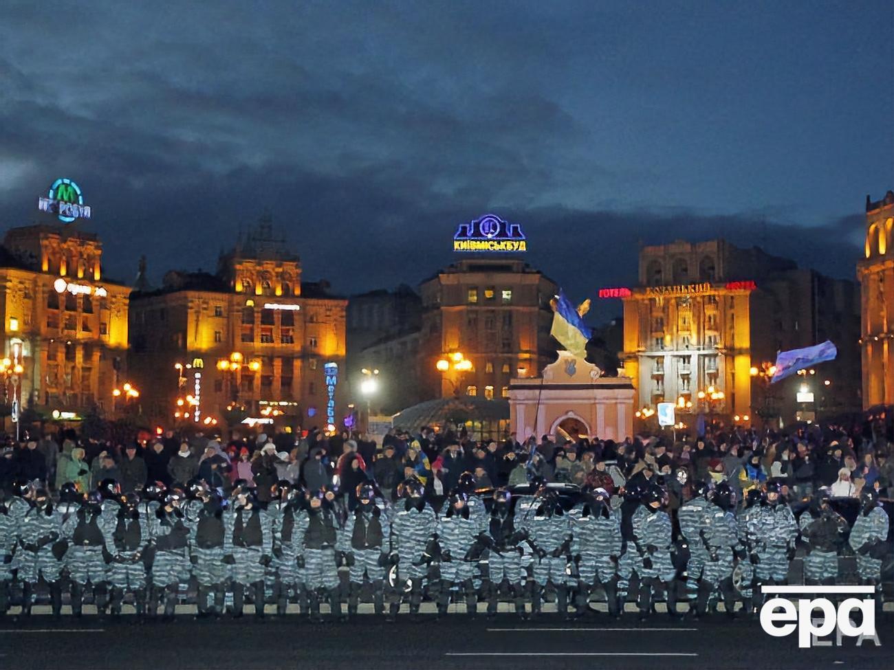 С разгона "Беркутом" акции студентов 30 ноября 2013 года началась активная фаза Майдана