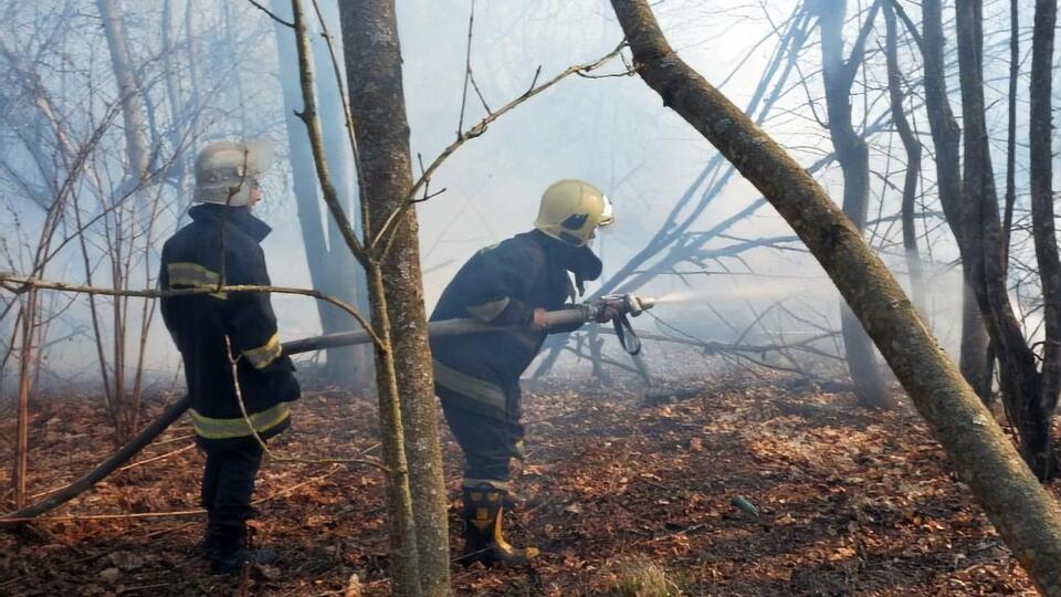 Пожар в Чернобыле начался 4 апреля
