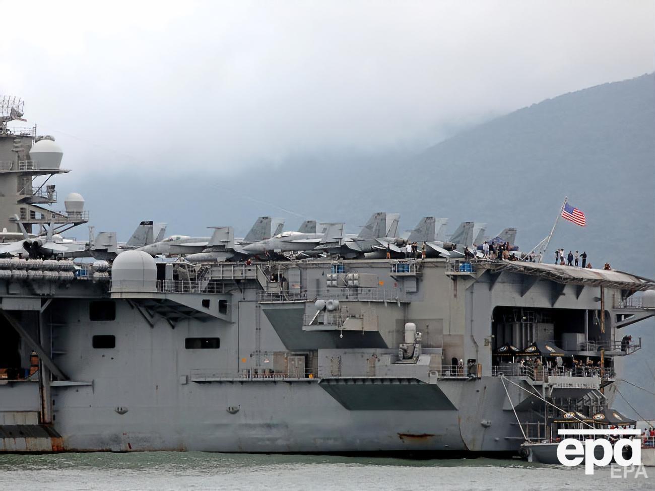 Кожен 10-й член команди Theodore Roosevelt інфікований коронавірусом