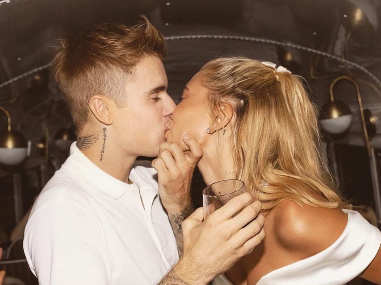 Гейлі Бібер показала фотоколаж