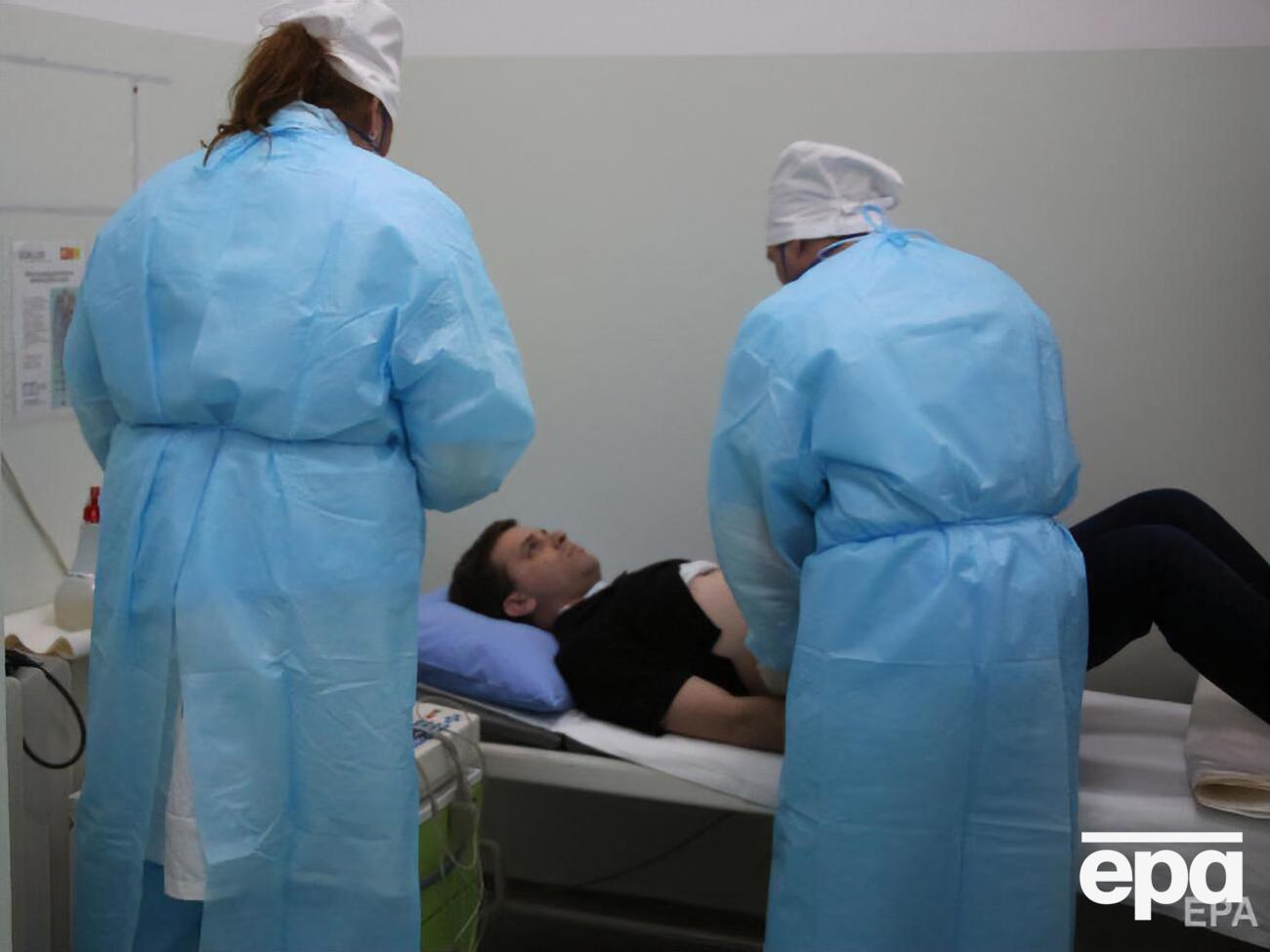 Минулого тижня чергу із 70 карет швидкої допомоги зафіксували на під'їзді до лікарні в підмосковних Хімках