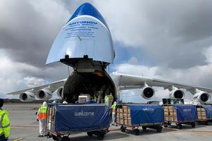 За приземленням Ан-225 спостерігало онлайн приблизно 80 тис. осіб