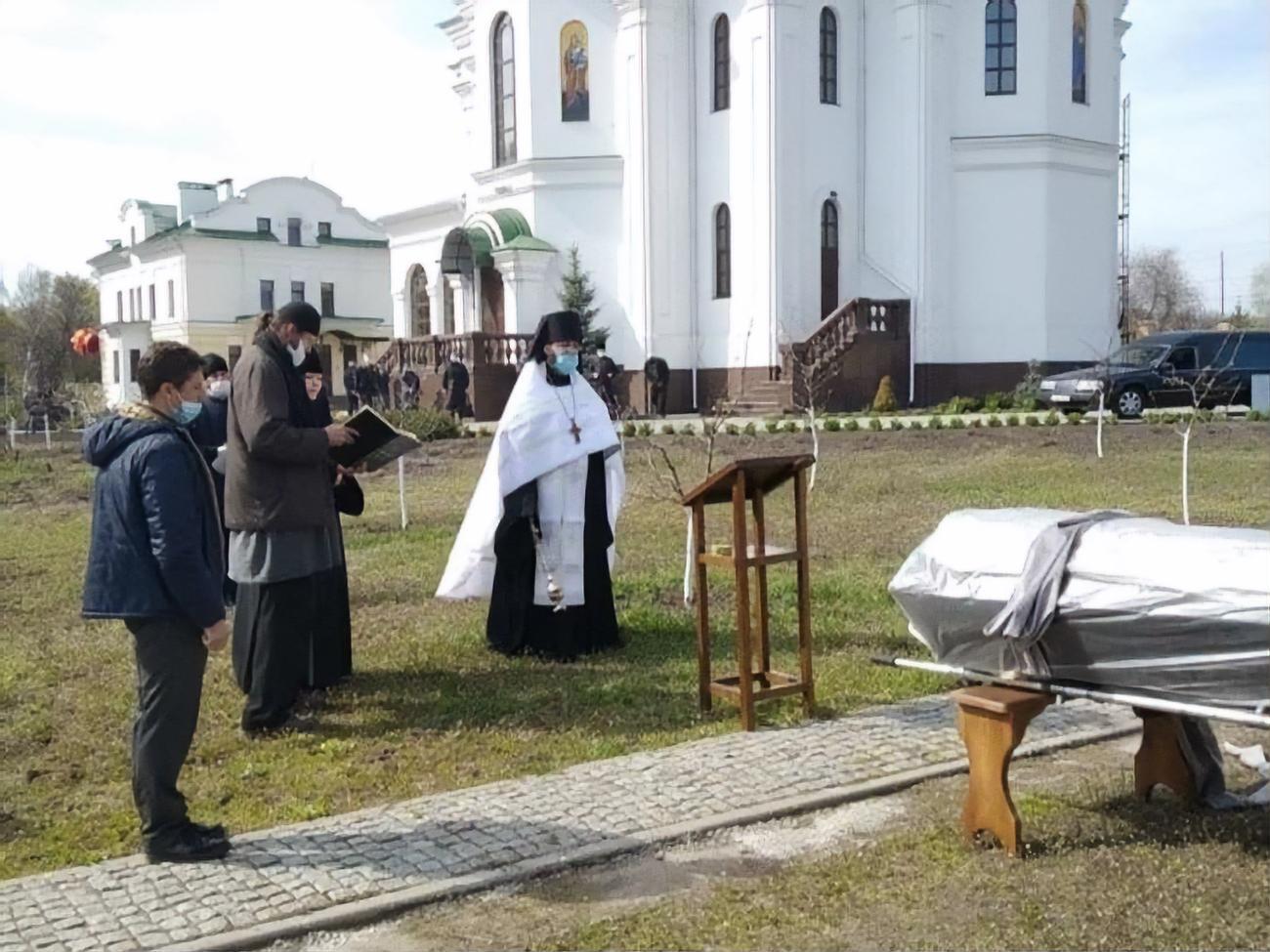 Фотографію з похорону опублікували в соцмережі