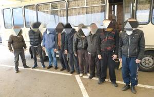 Освобожденные боевиками "ДНР" граждане Украины