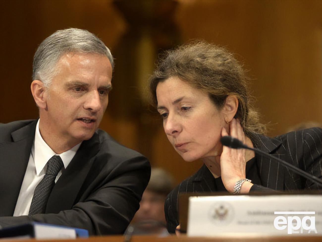 Ґрау&nbsp;(праворуч на фото) висловила вдячність усім, хто сприяв організації обміну утримуваними особами