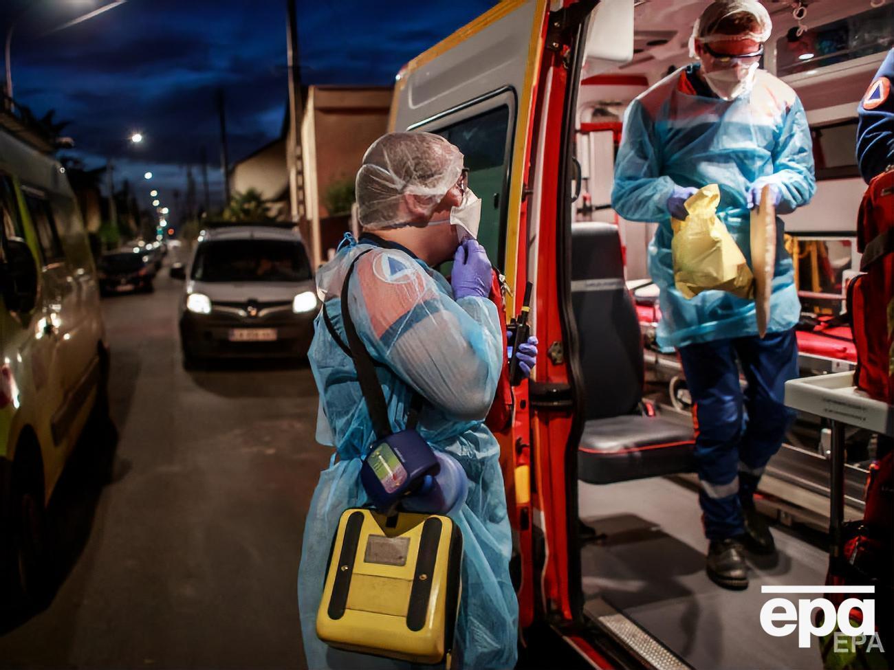 Во Франции госпитализировано 31 190 инфицированных COVID-19