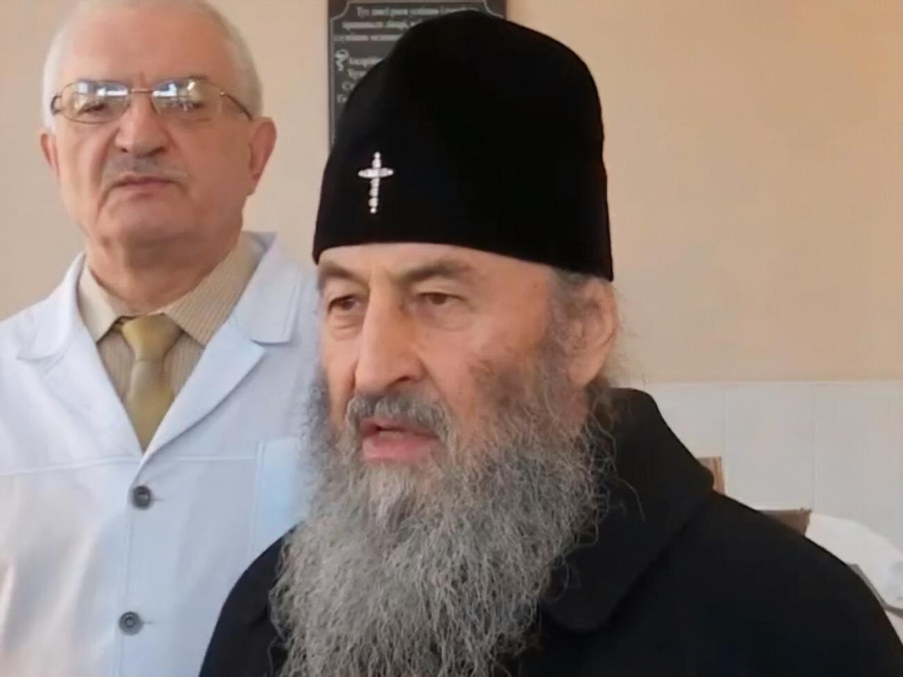 В УПЦ МП сказали, что Онуфрий находится в своей резиденции