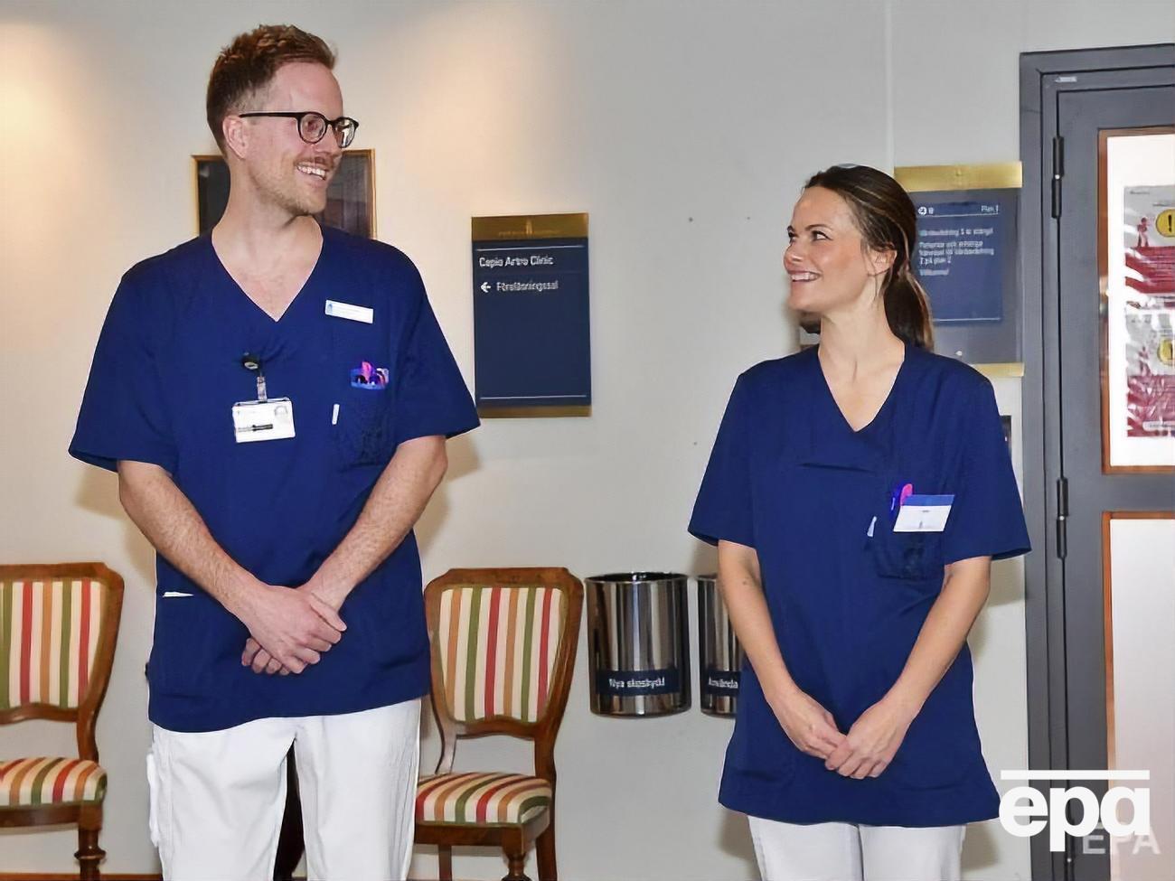 Представительница королевской семьи работает медсестрой