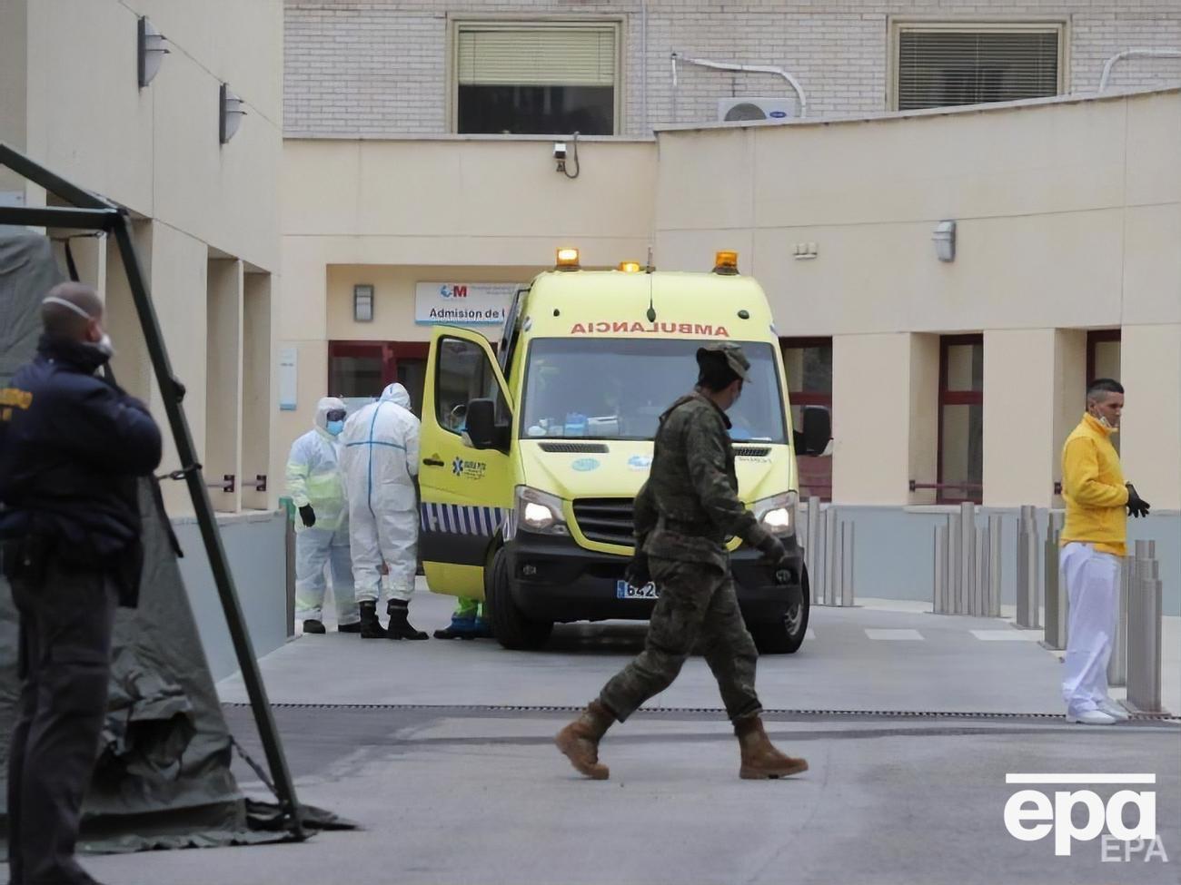 6092 жителі Іспанії, у яких підтвердили COVID-19, перебувають у відділеннях інтенсивної терапії