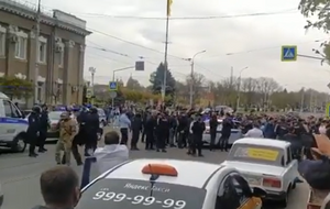 На акцию во Владикавказе собралось около 500 человек