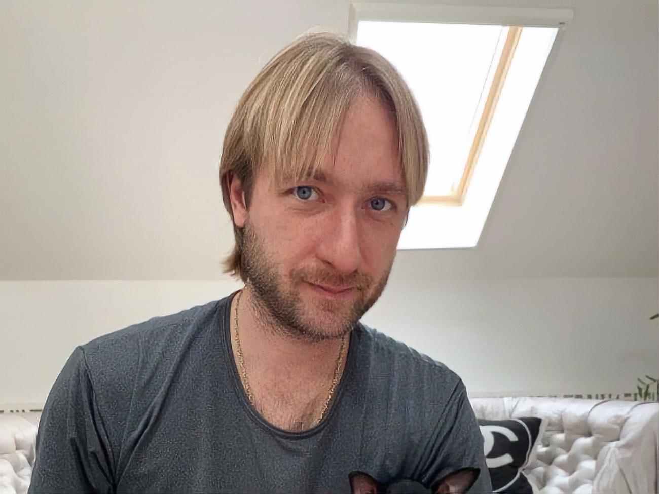 Фигурист Плющенко в молодости катался на скейте